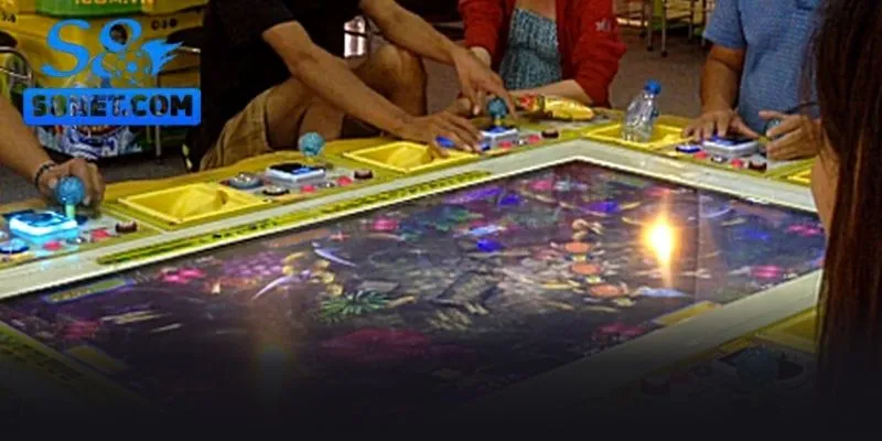 Nhiều khu vực có thể tham gia chơi bắn cá trên máy điện tử